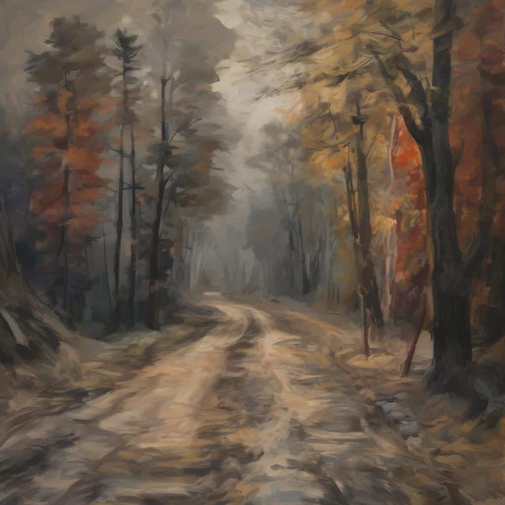 Παλαιά δάση με μονοπάτια, τέχνη μοντερνισμού και κοινωνική διάσταση στον σύγχρονο πολιτισμό.