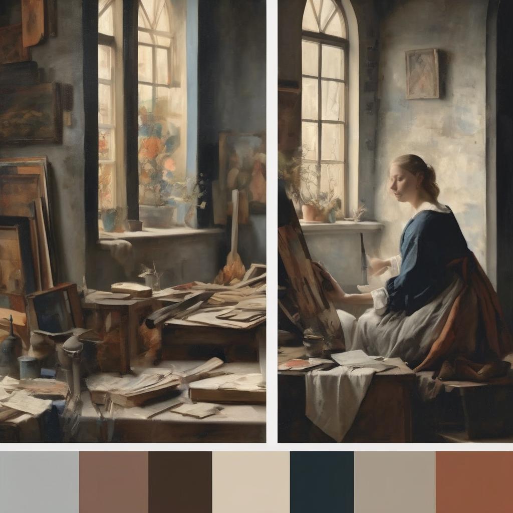 Στυλ και τεχνικές του καλλιτέχνη